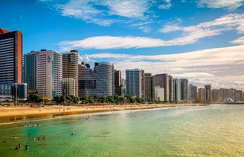 Vela E Mar Fortaleza (Ceara)